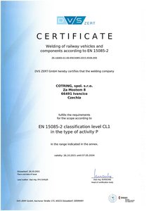 ČSN EN ISO 15085-2-CL1